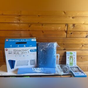 Wii Fit Starter Kit 3-in-1 Accessories in Blue